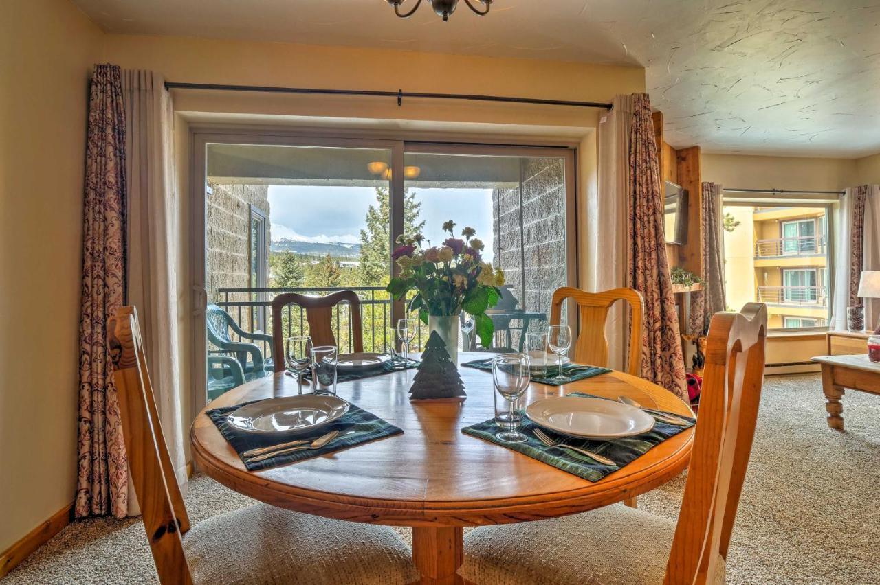 Cozy Ski-Inandski-Out Breckenridge Condo Mtn Views! Exteriör bild