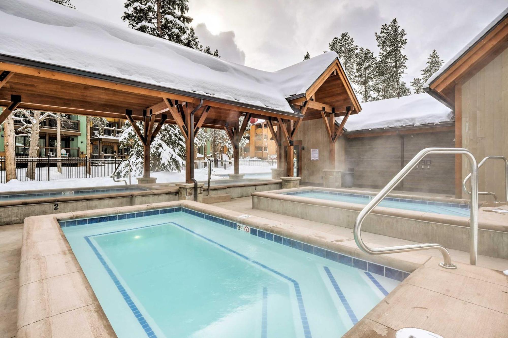 Cozy Ski-Inandski-Out Breckenridge Condo Mtn Views! Exteriör bild