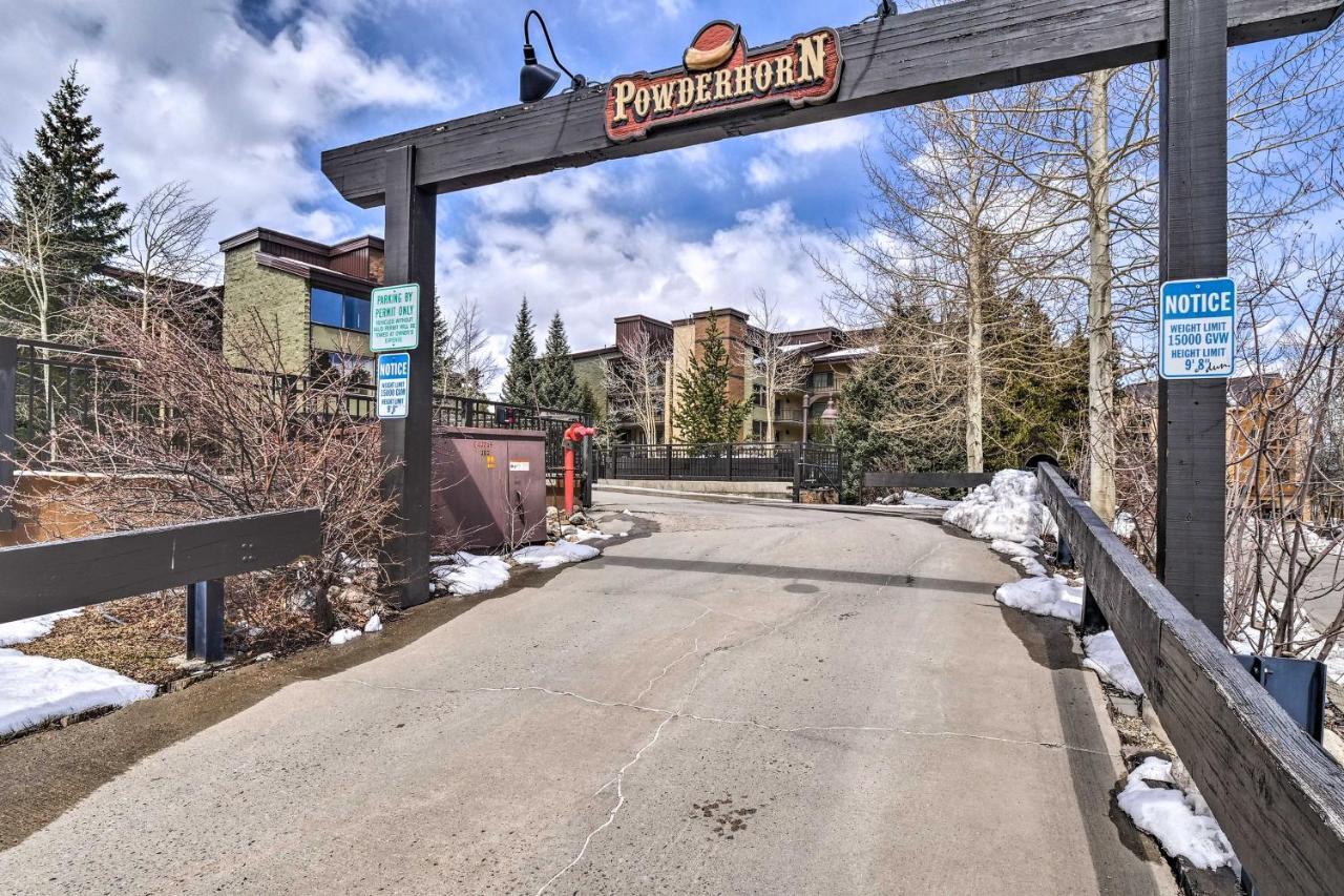 Cozy Ski-Inandski-Out Breckenridge Condo Mtn Views! Exteriör bild